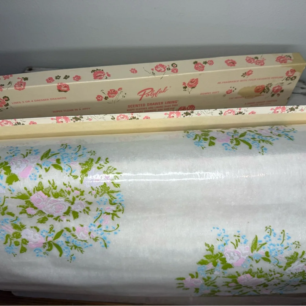 Polyfab Scented Drawer Lining Floral Karen Carson Creations Dayton Oh Vintage
